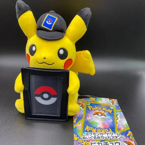 Pokmon Center Japan Pikachu Plush Doll Card Holder NWT Pokmon Center Japan Pikachu Plush Doll Card Holder NWT